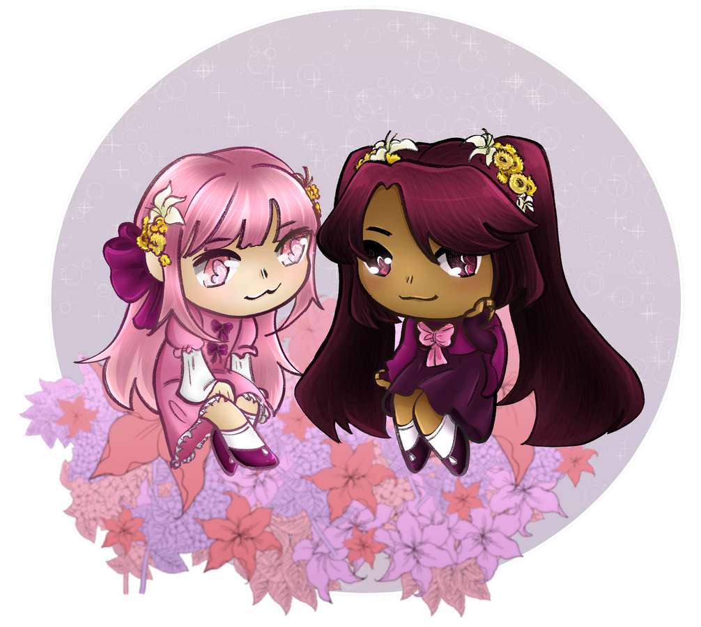 (2024) Blossom Collab (Lineart/Colours/Shading only)